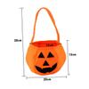BRIGHTFUFU Halloween Candy Bag for Kids Pumpkin Design Trick-or-treat Bags Uniquely Patterned Great for Halloween Celebrations view 2