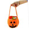 BRIGHTFUFU Halloween Candy Bag for Kids Pumpkin Design Trick-or-treat Bags Uniquely Patterned Great for Halloween Celebrations view 3