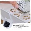 MERRYHAPY Elegant Rolling Storage Cart Pp Shelves Utility Organizer 3-Shelf Large Capacity for Kitchen Bathroom view 3