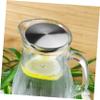 SOLUSTRE Water Pitcher Lid Replacement Universal Cold Water Jug Cover with Dual Spouts for Easy Pouring Kitchen Jug Cap for Home and Restaurant Use 3.54X3.54X1.37 Inch view 2