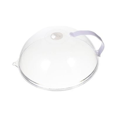 BIUDECO Microwave Food Cover Heat-resistant Plastic Splash Guard for Food for Cooking and Meal Prep Prevents Microwave Staining Suitable for Dishes