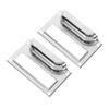 Veemoon 2pcs Modern Cabinet Handles Elegant Drawer Pulls for Furniture Comfortable Grip Dresser Knobs Versatile Closet Door Hardware view 1