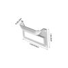 Veemoon 2pcs Modern Cabinet Handles Elegant Drawer Pulls for Furniture Comfortable Grip Dresser Knobs Versatile Closet Door Hardware view 4