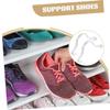 WHAMVOX 15pcs Shoe Support Holder Acrylic Sandals Shoes Shaper Display Rack for High Heels Flat Sandals Retail Stores view 3