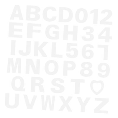VINTORKY DIY Letter and Number Cake Stencils Reusable Baking Templates for Cakes for Festivals and Special Occasions Easy to Clean and Store