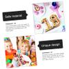 VINTORKY DIY Letter and Number Cake Stencils Reusable Baking Templates for Cakes for Festivals and Special Occasions Easy to Clean and Store view 3