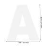 VINTORKY DIY Letter and Number Cake Stencils Reusable Baking Templates for Cakes for Festivals and Special Occasions Easy to Clean and Store view 4