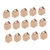 Didiseaon 15pcs Kraft Paper Candy Boxes Foldable Small Treat Boxes Candy Party Favors Paper Goody Bags Storage for Chocolates Biscuits view 1