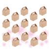 Didiseaon 15pcs Kraft Paper Candy Boxes Foldable Small Treat Boxes Candy Party Favors Paper Goody Bags Storage for Chocolates Biscuits view 4
