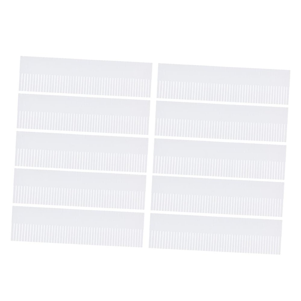 Levemolo 10pcs Multi-functional Drawer Partition Boards Combinations Space-saving Home Drawer Organizers and Dividers