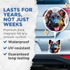 (2 Pack) Shiloh Shepherd Dog Breed Magnets - 5 Inches On Longest Side - Choose from Over 100 Dog Breeds - for Cars, Refrigerators, Toolboxes - Made in USA - MAG1956 view 4