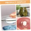 Levemolo Essential Oil Glass Dish Versatile Aromatherapy Lamp Plate Wax Warmer Replacement Dish view 3