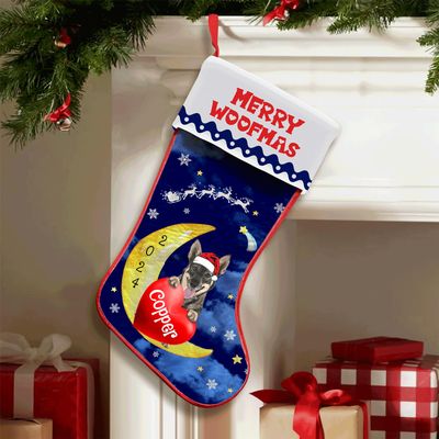 Famitrendz Personalized Swedish Vallhund Stockings Christmas, Custom Dog Christmas Stocking with Name, Christmas Stockings for Pet Lover, Funny Gifts for Dog Mom Dogs Dad, Fireplace Decor