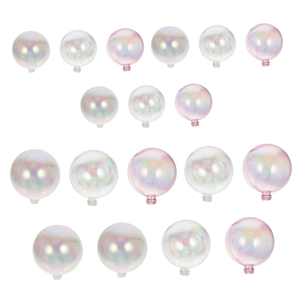 ABOOFAN Baked Cake Decoration Symphony Balls 18pcs Decorative Balls Cake Toppers Unique Party Cupcake Decorations