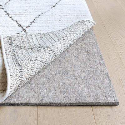 RUGPADUSA - Classic Non-Slip Plus - 10'x14' - 3/8" Thick - Felt & Rubber - Dual Surface Non-Slip Rug Pad - Cushioning Felt for Extra Comfort - Safe for All Floors and Finishes