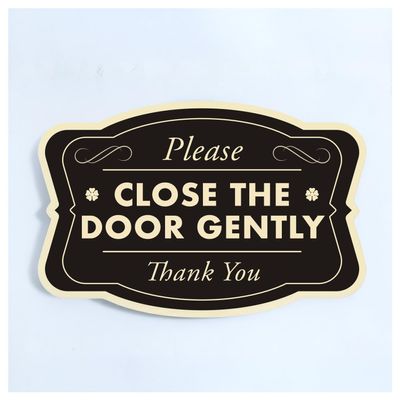 Custom Decorative Outdoor Metal Sign - Personalized Aluminum Driveway Sign, Waterproof, Made in USA - Design 3 Black Charcoal 18x12 In