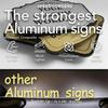 Custom Decorative Outdoor Metal Sign - Personalized Aluminum Driveway Sign, Waterproof, Made in USA - Design 3 Black Charcoal 18x12 In view 4