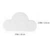 VILLFUL 2pcs No Drilling Magnetic Key Holders Stylish Cloud-Shaped Wall Racks Easy to Install Adhesive Key Organizers for White view 3