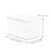 COOLHIYA Sundries Storage Box Lid Medium Organizer for Desk Makeup Snacks More Easy to Clean Stackable Design view 4