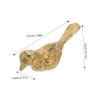 QUMIIRITY 2pcs Bird Cabinet Knobs Gold Decorative Handles for Unique Bird-Shaped Design Easy Installation for Dresser and Kitchen Furniture Zinc Alloy Pulls view 2
