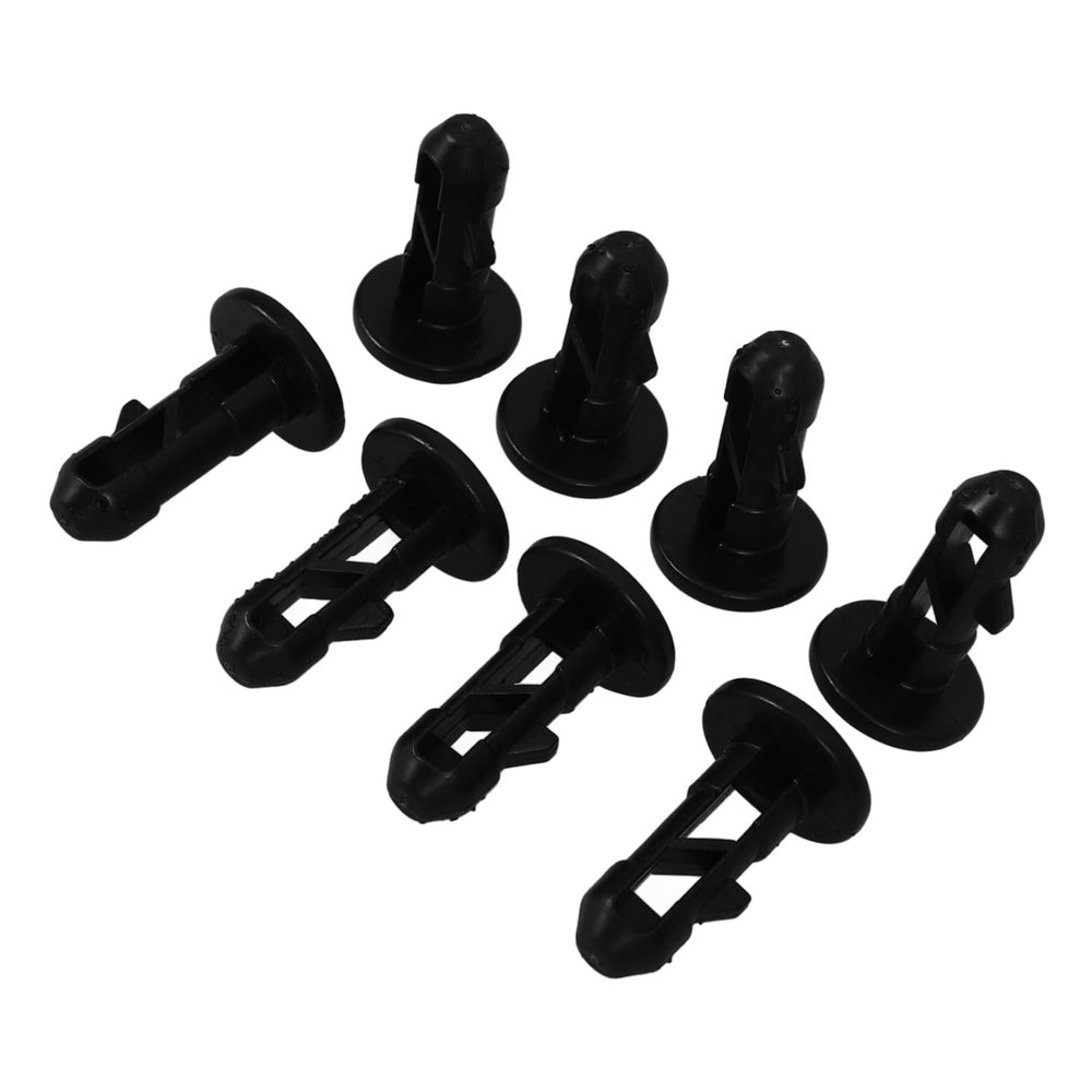 BUGUUYO 8pcs Garbage Can Lid Pin Locking Replacement Parts for Wheeled Bins Plastic Axle Clips to Prevent Spills and Improve Cleanliness