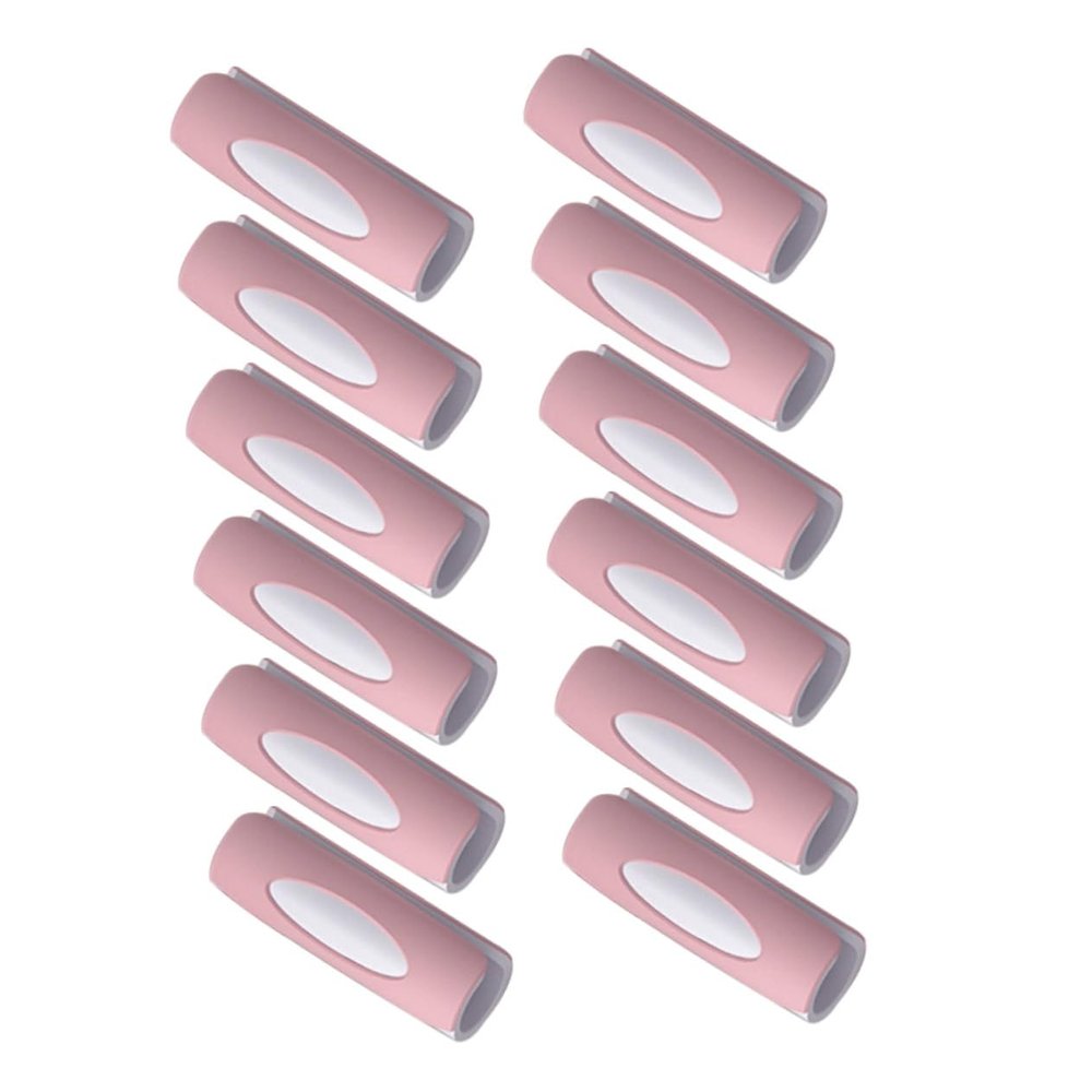WHAMVOX 12pcs Bed Sheet Fasteners Fitted Sheet Clips Fastener Clip Bed Pins for