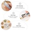 PRETYZOOM Stainless Steel Nut Opener 2 Pcs Melon Clip Pine Nut Clip for Sunflower Compact view 4