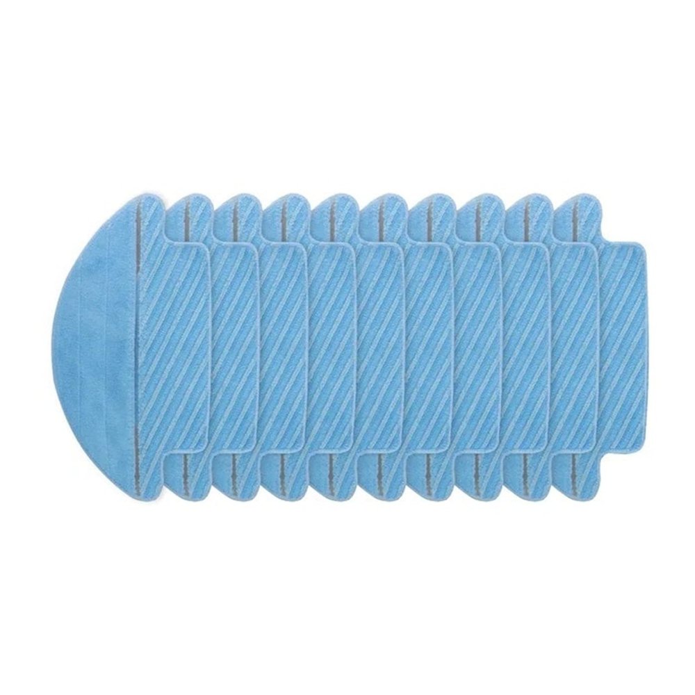 4/10 Mop ClothsCompatible For EVERYBOT 3i Robot Vacuum Cleaner Spare PartsHousehold Cleaning ToolsReplacement Rags Mop Accessory(10pcs Mop cloth)