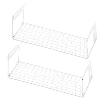 HOOTNEE 2pcs Space-Saving Hanging Shoe Rack Modern Closet Organizer for Efficient Storage Easy Installation for Wardrobes Shoe Cabinets Sleek Design