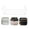 HOOTNEE 2pcs Space-Saving Hanging Shoe Rack Modern Closet Organizer for Efficient Storage Easy Installation for Wardrobes Shoe Cabinets Sleek Design view 4