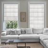 Sulugood No Drill Roman Shades for Windows No Tools Roman Shades, UV Protection, Thermal Insulation Roman Blinds, Easy to Install, Light Filtering-White 35" W x 56" H view 2