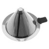 SECFOU 1pc Stainless Dripper Funnel Strainer for Smooth Beverage Filtration Kitchen Gadget for Flavorful Coffee view 1