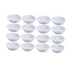 COLLBATH 50pcs Aluminum Alloy Egg Tart Molds Nonstick Ripple Tartlets Pans for Baking Silver Muffin Tins view 1