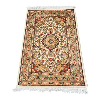 AL AHMEDANI LINEN Hand Knotted Area Rug