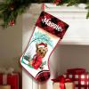 Famitrendz Personalized Yorkshire Terrier 7 Hold Red Heart Stockings, Merry Woofmas Stockings, Custom Dog Christmas Stocking, Christmas Stockings for Pet Lover, Funny Gifts for Dog Mom Dogs Dad view 1