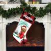 Famitrendz Personalized Yorkshire Terrier 7 Hold Red Heart Stockings, Merry Woofmas Stockings, Custom Dog Christmas Stocking, Christmas Stockings for Pet Lover, Funny Gifts for Dog Mom Dogs Dad view 2