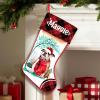 Famitrendz Personalized English Bulldog 10 Hold Red Heart Stockings, Merry Woofmas Stockings, Custom Dog Christmas Stocking, Christmas Stockings for Pet Lover, Funny Gifts for Dog Mom Dogs Dad view 1