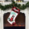 Famitrendz Personalized Collie 5 Hold Red Heart Stockings, Merry Woofmas Stockings, Custom Dog Christmas Stocking with Name, Christmas Stockings for Pet Lover, Funny Gifts for Dog Mom Dogs Dad view 2