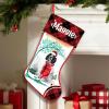 FAMITRENDZ Personalized English Springer Spaniel 2 Hold Red Heart Stockings, Merry Woofmas Stockings, Custom Dog Christmas Stocking, Christmas Stockings For Pet Lover, Funny Gifts For Dog Mom Dogs Dad view 1