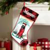Famitrendz Personalized German Shepherd 2 Hold Red Heart Stockings, Merry Woofmas Stockings, Custom Dog Christmas Stocking, Christmas Stockings for Pet Lover, Funny Gifts for Dog Mom Dogs Dad view 1