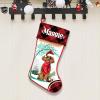Famitrendz Personalized Poodle 1 Hold Red Heart Stockings, Merry Woofmas Stockings, Custom Dog Christmas Stocking with Name, Christmas Stockings for Pet Lover, Funny Gifts for Dog Mom Dogs Dad view 3