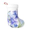 WZYWHJ Christmas Stocking - Festive Decorative Plush Stocking for Holiday Parties and Gifts Lily of The Valley Printed view 1