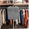 ABOOFAN Multi-functional Laundry Hamper Large Wall-mounted Folding Design Storage Bin Lid view 3