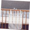 ANDRESLAD Hanging Mesh Organizer Bag Multi-Grid Storage for Clothes Toys and Sundries Breathable Design for Home and Nursery Use Capacity view 2