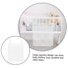 ANDRESLAD Hanging Mesh Organizer Bag Multi-Grid Storage for Clothes Toys and Sundries Breathable Design for Home and Nursery Use Capacity view 3