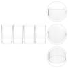 ABOOFAN 4pcs Glass Candle Covers Windproof Candle Tube Decor for Home Wedding and Party Multipurpose Shades for Elegant Centerpieces view 2