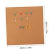 ABOOFAN Self-Adhesive Cork Board Small Wall Desk Board Frameless Thick Memo Notice for Office Home Decor view 2