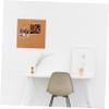 ABOOFAN Self-Adhesive Cork Board Small Wall Desk Board Frameless Thick Memo Notice for Office Home Decor view 4