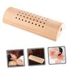 BUTIFULSIC Ergonomic Cervical Moxibustion Pillow for Back and Soft Wooden Pillow for Neck and Lumbar Support Reusable and Sleep Supply view 4