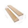 TOPPERFUN Wood 2-tier Display Stand for Toys and Mini Figurines view 2